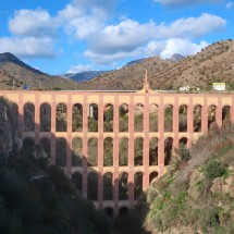 El Águila (The Eagle) aqueduct close to Nerja